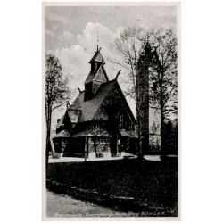 Brückenberg i. Riesengebirge. Kirche Wang 885 m ü. d. M.
