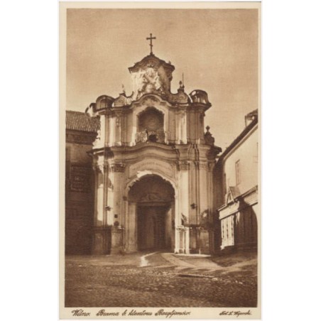 Wilno. Brama b. klasztoru Bazylianów. Fot. L. Wysocki