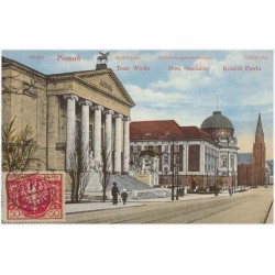 Posen. Stadttheater. Ansiedelungskommission. Paulikirche. Poznań. Teatr Wielki. Dom Osadniczy. Kościół Pawła
