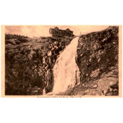 Riesengebirge: Elbfall mit Baude, 1284 m ü. M.