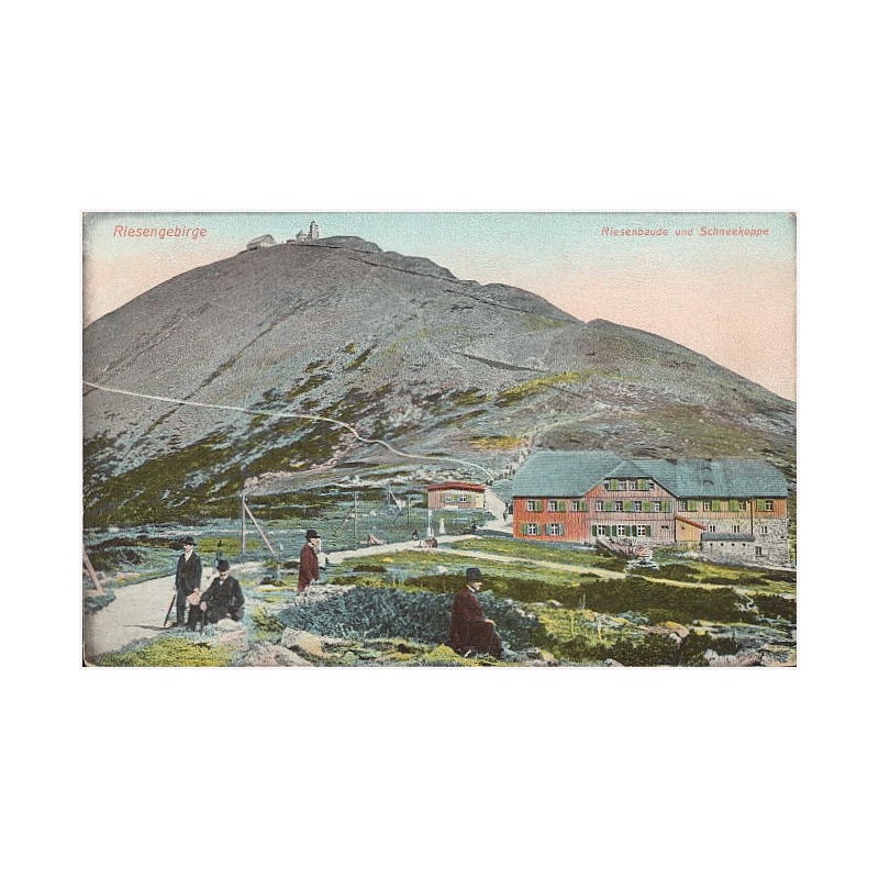Riesengebirge. Riesenbaude und Schneekoppe