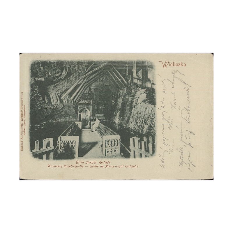 Wieliczka. Grota Arcyks. Rudolfa. Kronprintz Rudolf-Grotte - Grotte du Prince-royal Rudolphe