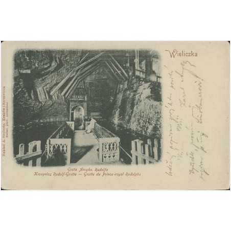 Wieliczka. Grota Arcyks. Rudolfa. Kronprintz Rudolf-Grotte - Grotte du Prince-royal Rudolphe