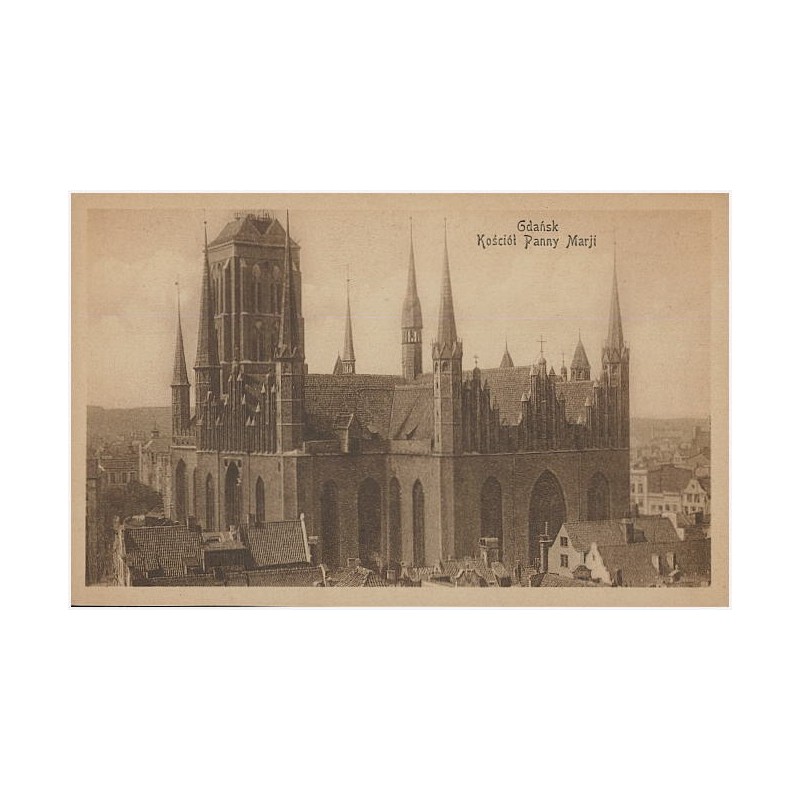 Gdańsk. Kościół Panny Marji