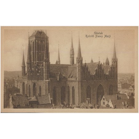 Gdańsk. Kościół Panny Marji