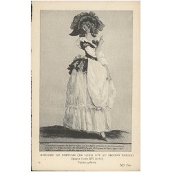 19. Époque Louis XVI (1781). Femme galante