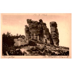 Riesengebirge. Der Mittagsstein 1357 m ü. M.
