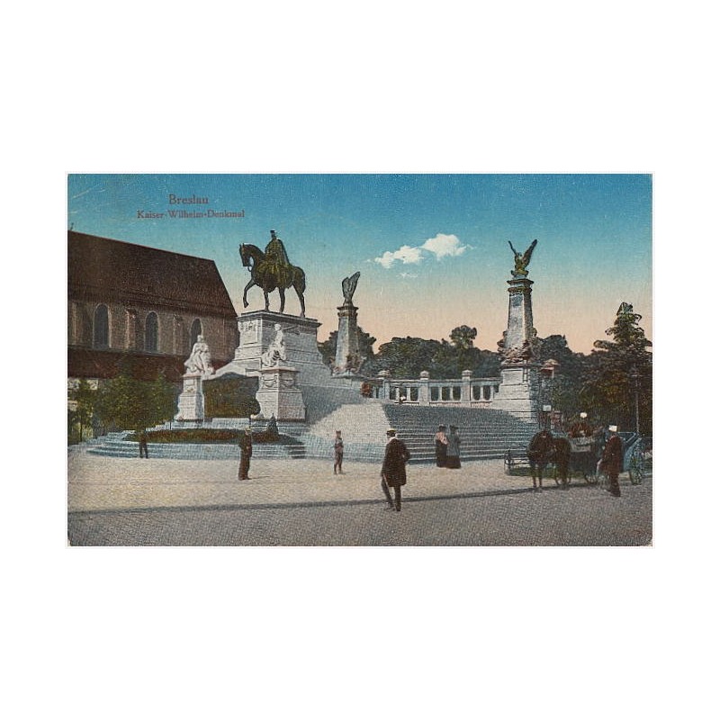 Breslau. Kaiser-Wilhelm-Denkmal