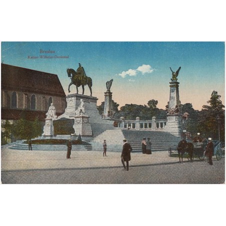 Breslau. Kaiser-Wilhelm-Denkmal