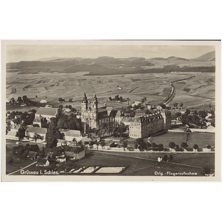 Grüssau i. Schles. Orig.-Fliegeraufnahme 96159