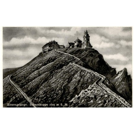 Riesengebirge. Schneekoppe 1605 m ü. M.