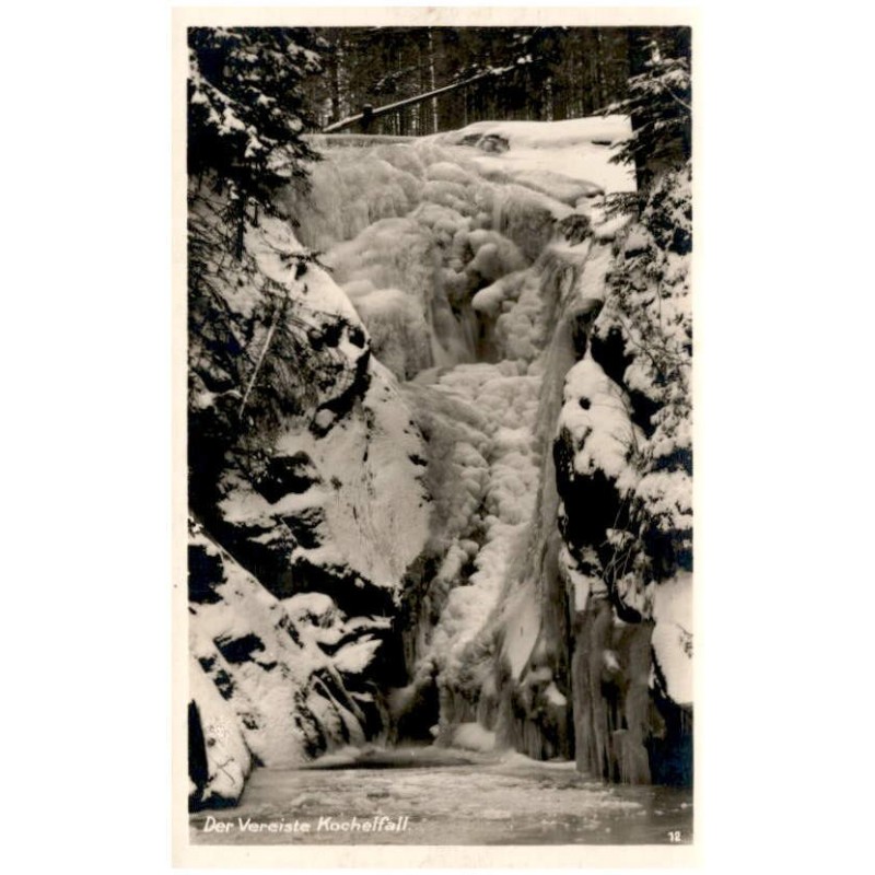 Der Vereiste Kochelfall. 12