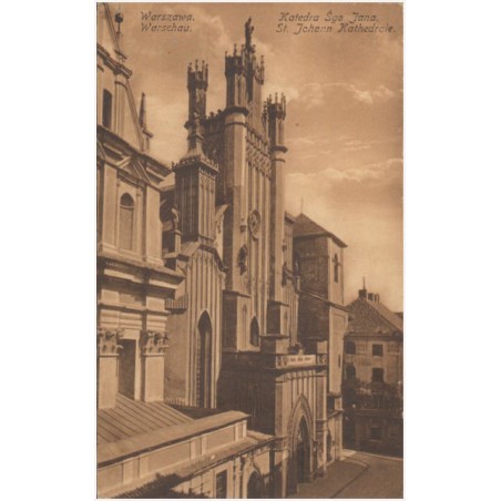 Warszawa. Katedra Śgo Jana. Warschau. St. Johann Kathedrale