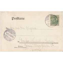 Riesengebirge. Koppe mit Koppenplan