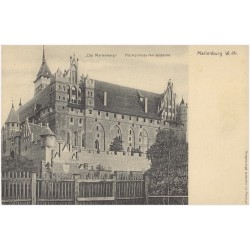 "Die Marienburg." Hochschloss-Nordostecke. Marienburg W.-Pr