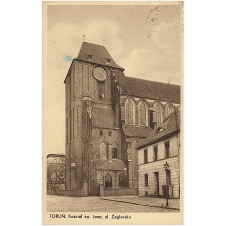 Toruń. Kościół św. Jana, ul. Żeglarska