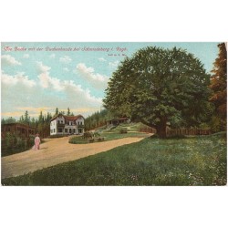 Die Baude mit der Buchenbaude bei Schmiedeberg i. Rsgb. 645 m ü. M. An die Buche ! [...]