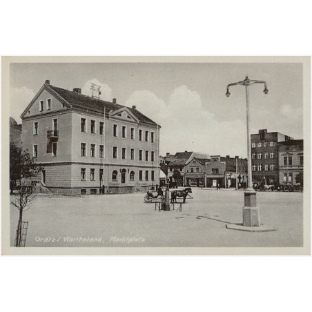 Grätz / Wartheland. Markplatz