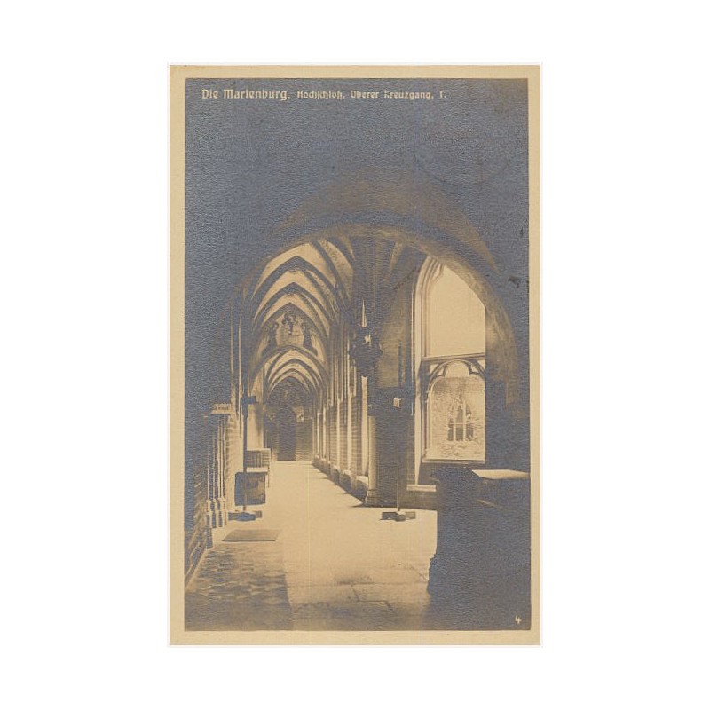 Die Marienburg. Hochschloß, Oberer Kreuzgang, 1