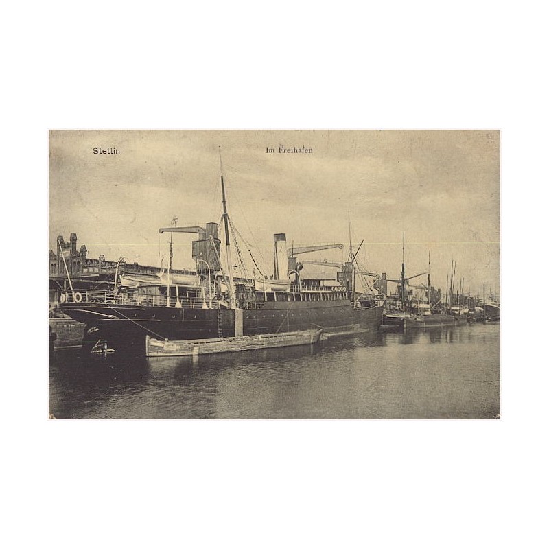 Stettin. Im Freihafen