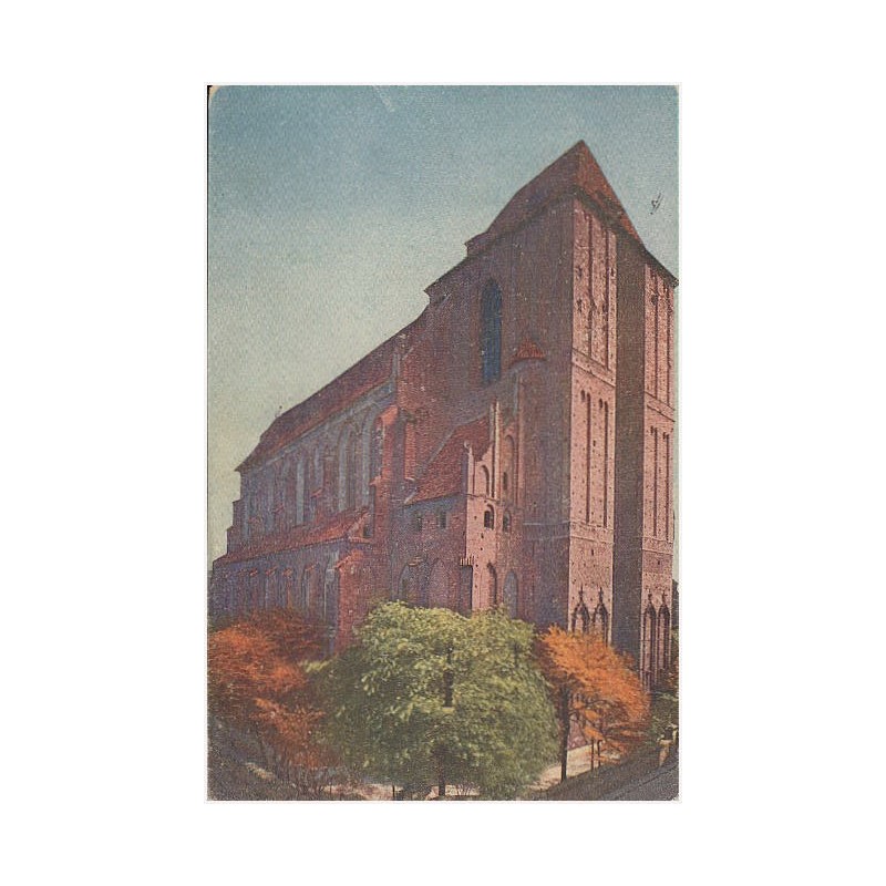 Die Ordensbauten, Thorn, Serie 1. Thorn - Johanniskirche. Ältestes mittelalterliches Bauwerk Thorns