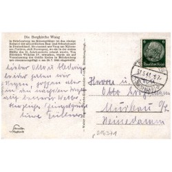 Bergkirche Wang 885 ü. d. M. Brückenberg i. Riesengebirge / Rewers: Die Bergkirche Wang [...]