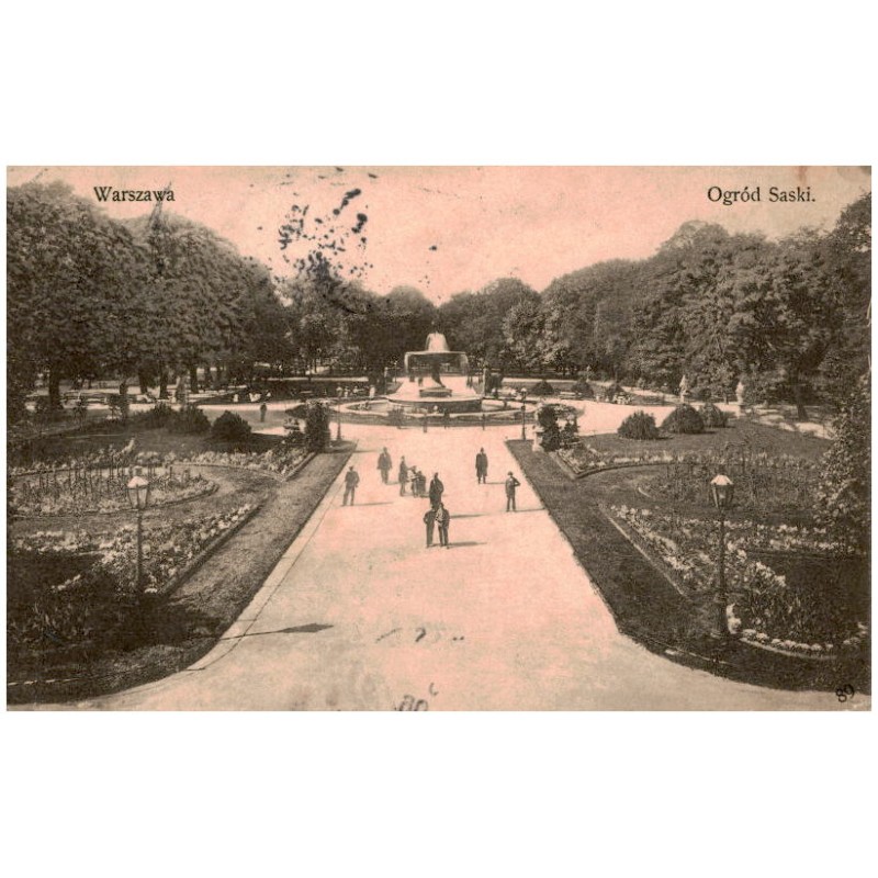 Warszawa. Ogród Saski. 89