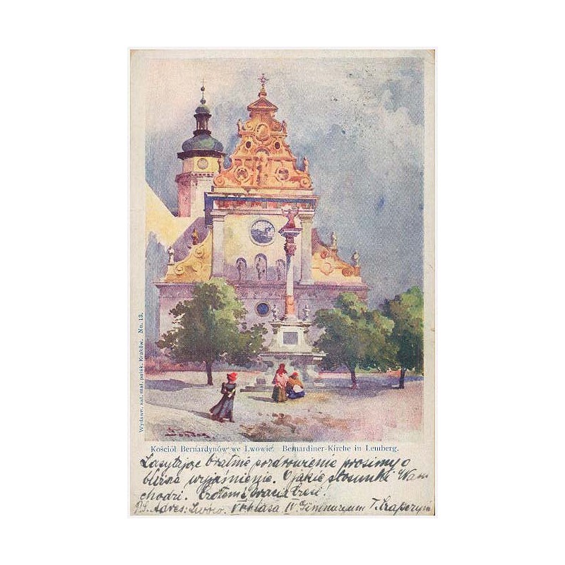 Kościół Bernardynów we Lwowie. Bernardiner-Kirche im Lemberg