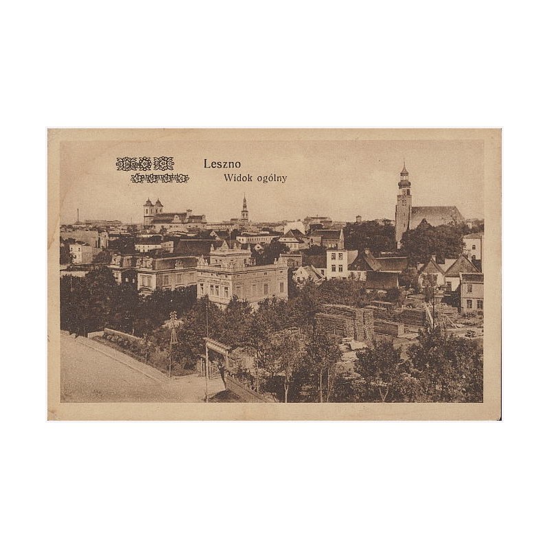 Leszno. Widok ogólny. [Lissa i. P. Totalansicht]