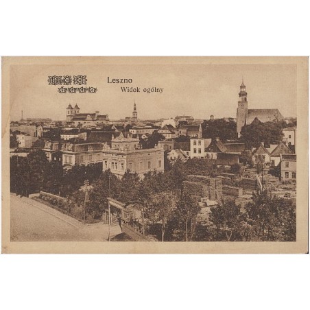 Leszno. Widok ogólny. [Lissa i. P. Totalansicht]