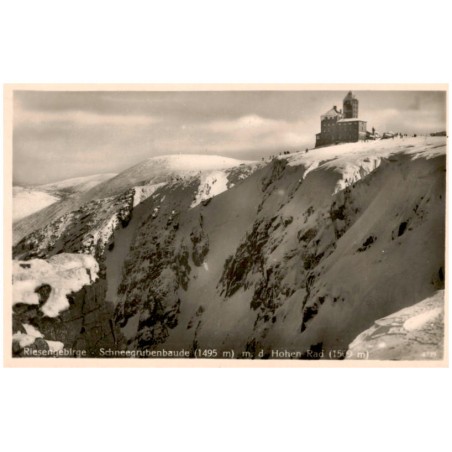 Riesengebirge - Schneegrubenbaude (1495 m) m. d. Hohen Rad (1569 m)