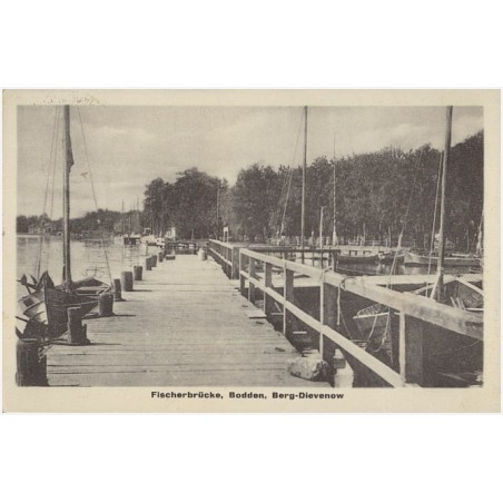 Fischerbrücke, Bodden, Berg-Dievenow