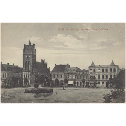 Gruß aus Gollub - Markt, Nord-Ost-Seite