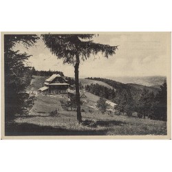 Jawornikgebirge – Neu Traubendorf i. d. Wallachei. Berghotel "Portasch" 960 m ü. M. Javorníky - Nový Hrozenkov na Valašsku. Hors