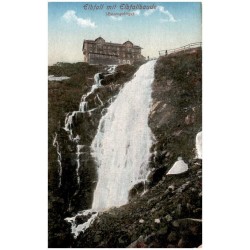 Elbfall mit Elbfallbaude (Riesengebirge).