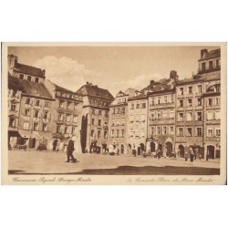 Warszawa. Rynek Starego Miasta. La Grande Place de Stare Miasto