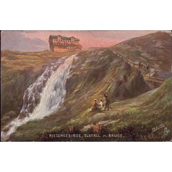Riesengebirge, Elbfall m. Baude