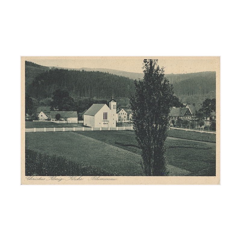 Christus König Kirche Blumenau. Katholisches Pfarramt Bad Charlottenbrunn i. Schlesien [...]