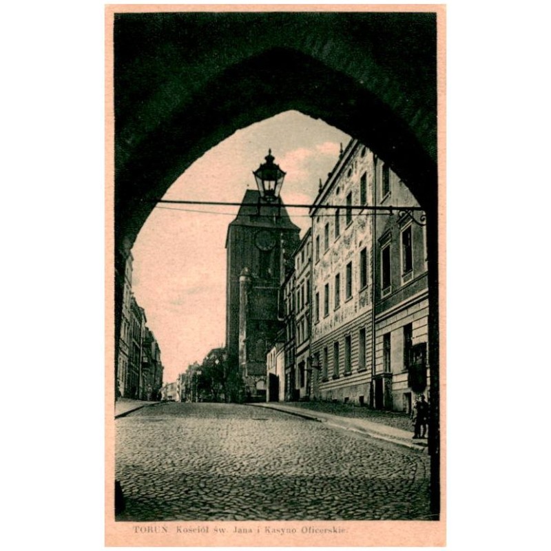 Toruń. Kościół św. Jana i Kasyno Oficerskie.