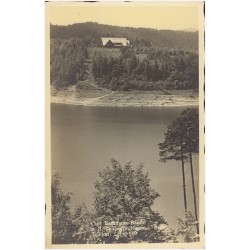 Curt Bachmann-Baude a. d. Talsperre Mauer. Telefon: Lahn 149