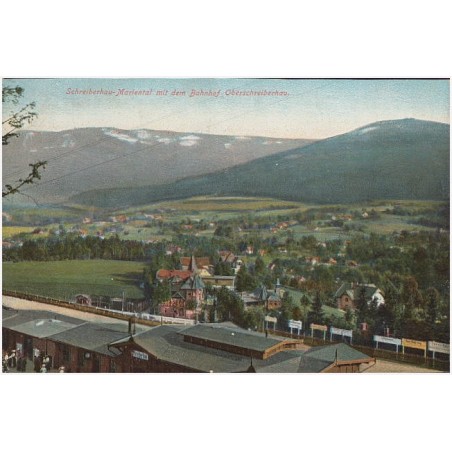 Schreiberhau-Mariental mit dem Bahnhof Oberschreiberhau