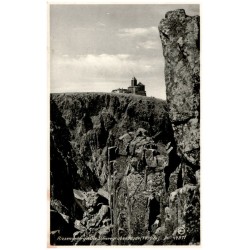 Riesengebirge. Die Schneegrubenbaude (1490 m). Silesia 4971 / Rewers: Riesengebirge. Die Schneegrubenbaude (1490 m) mit der Schn
