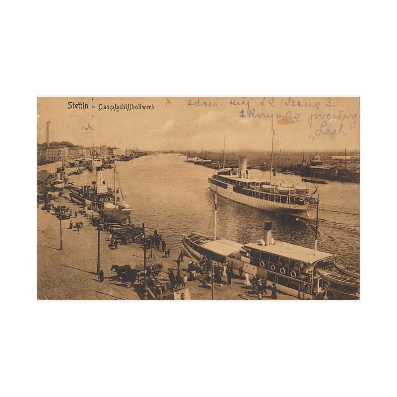 Stettin - Dampfschiffbollwerk