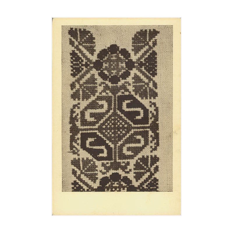 Serie IV. – Lidový ornament vyšívání z okolí Volovoje, Podk. Rus