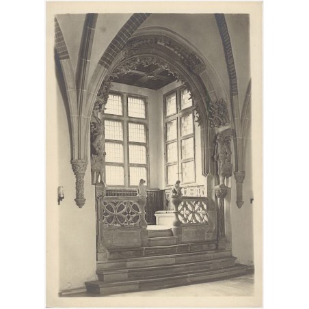 Rathaus zu Breslau. Mittelerkerraum im Remter