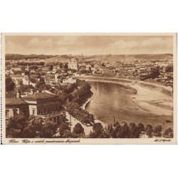 Wilno. Wilja i widok przedmieścia Snipiszek. Fot. L. Wysocki [panorama z Góry Zamkowej]