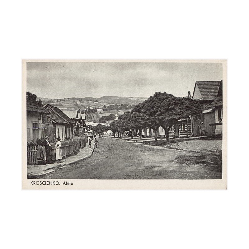 Krościenko. Aleja