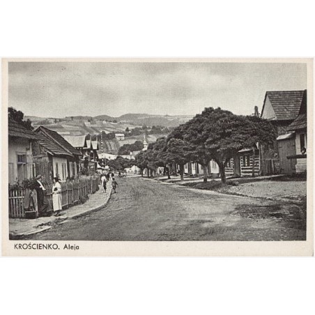 Krościenko. Aleja
