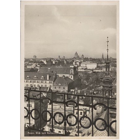 Posen. Blick vom Rathausturm