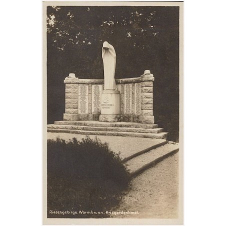 Riesengebirge. Warmbrunn. Kriegerdenkmal